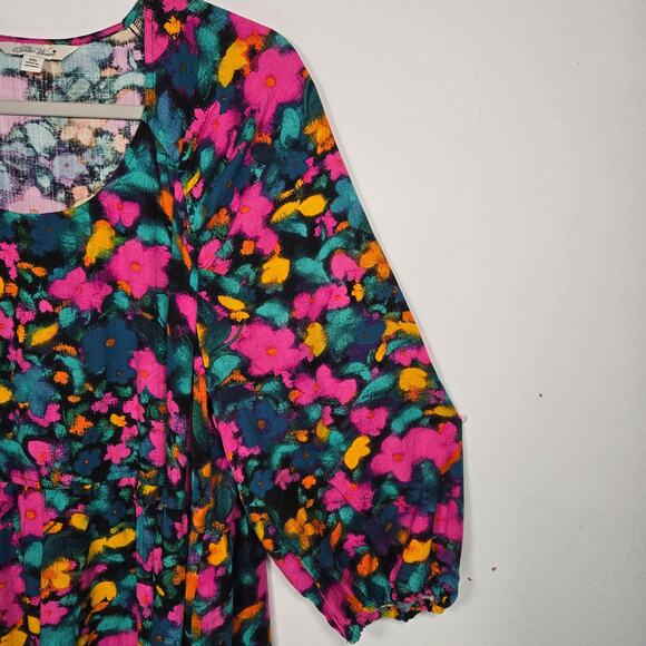 Pioneer Woman Multicolored Floral Dress. Size XXL - Picture 5 of 9